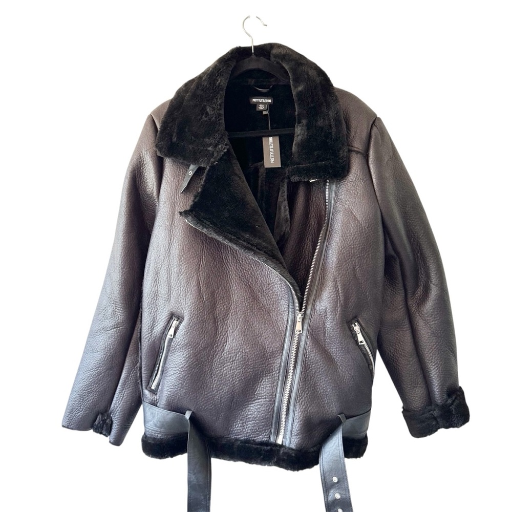 PrettyLittleThing Black Jacket